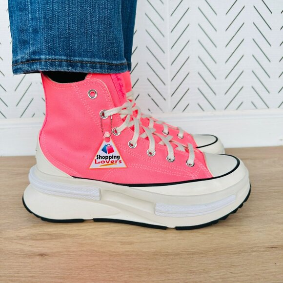 ⭐Converse Run Star Hike Legacy CX Hi Sz 8.5 Women Sneakers Electric Pink A05012C - Picture 11 of 13